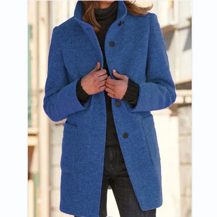 Sleek Windbreaker Coat