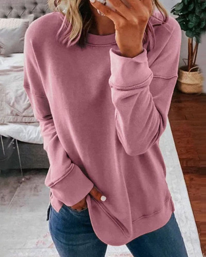 Effortless Style with Solid Color Sweater