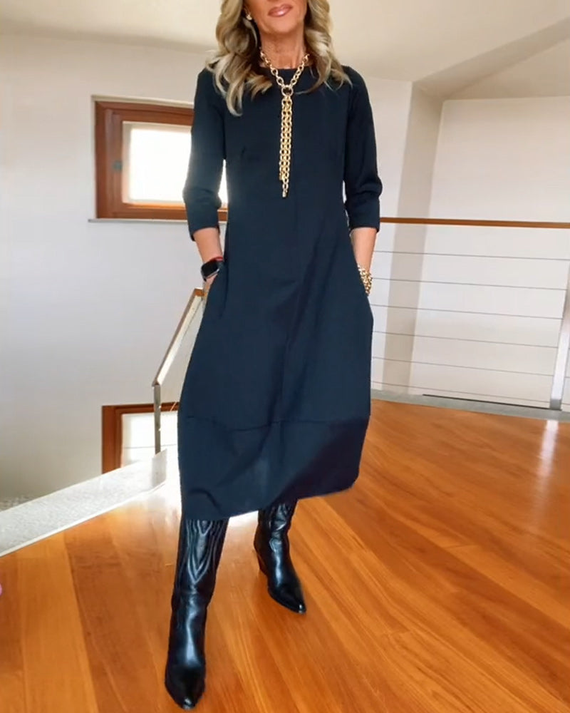 Elegant Midi Dress