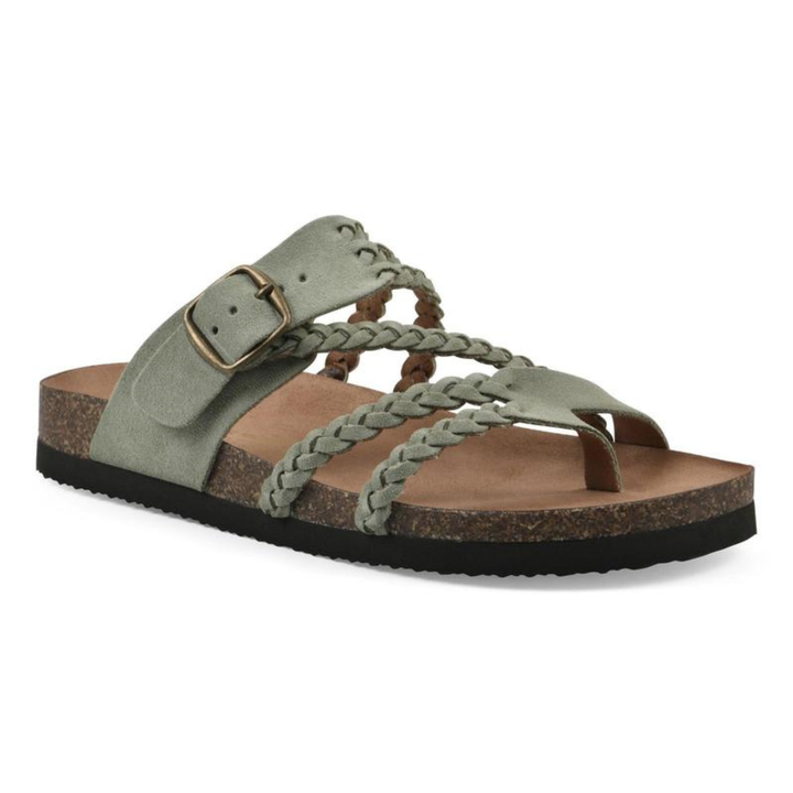 Harriet™ | Braided Cork Sandals