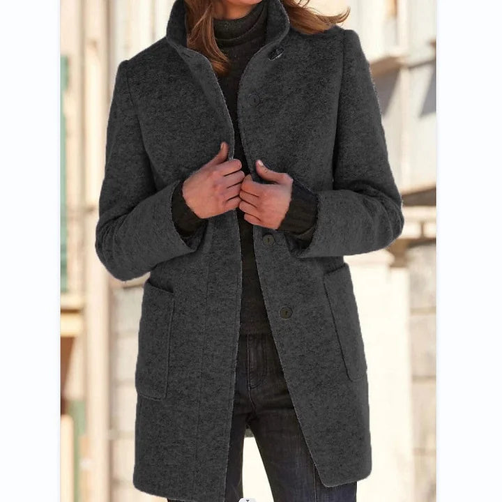 Sleek Windbreaker Coat