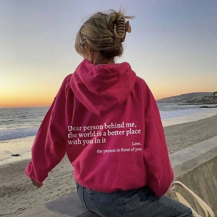 Spread love hoodie