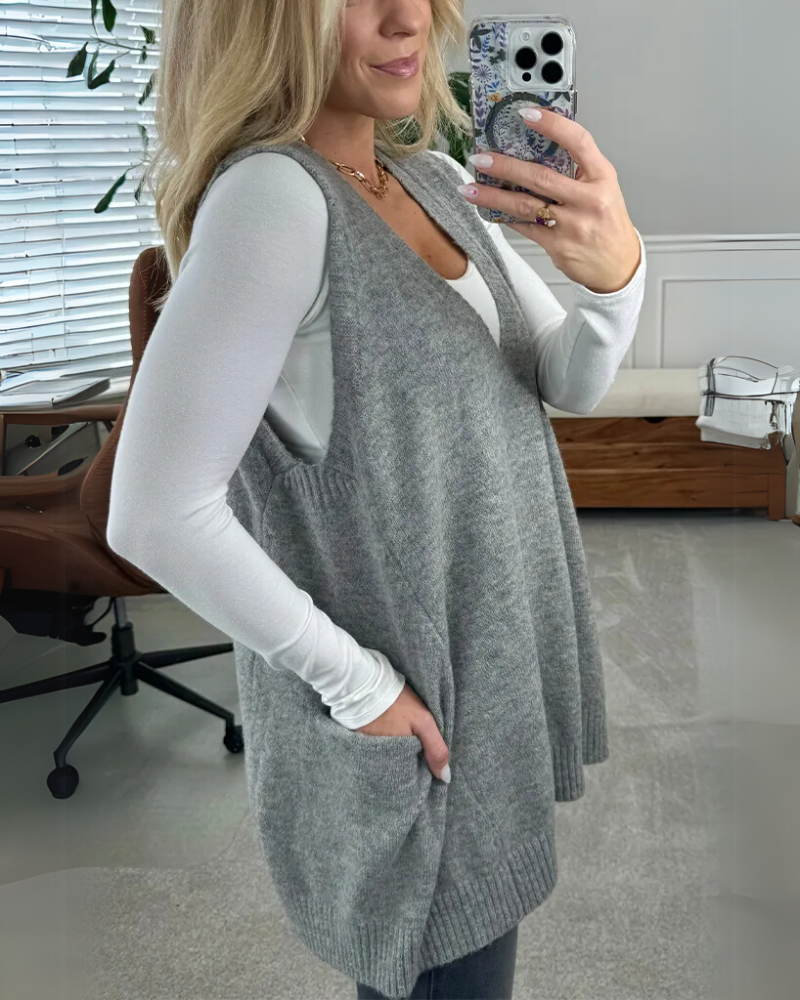 Cozy Knit Vest