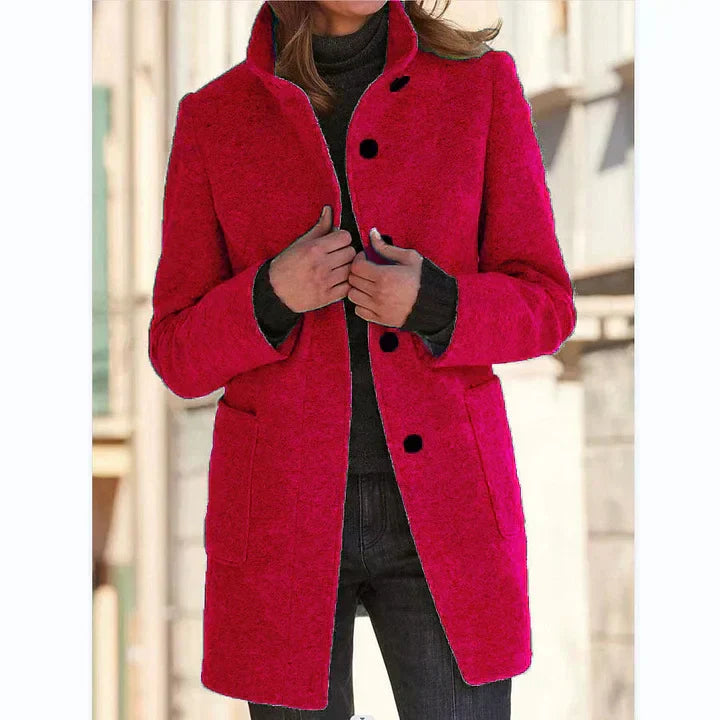 Sleek Windbreaker Coat
