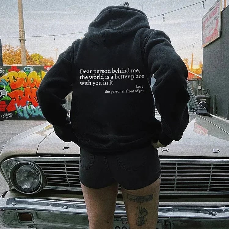 Spread love hoodie