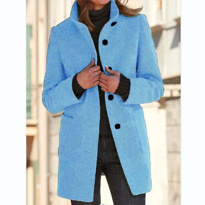 Sleek Windbreaker Coat