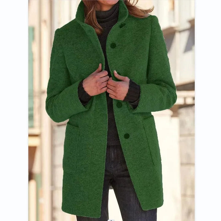 Sleek Windbreaker Coat