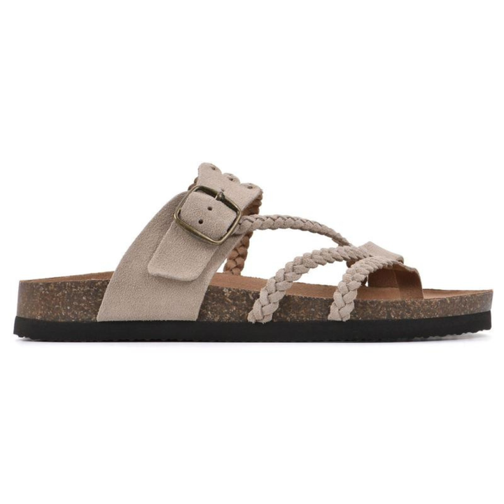Harriet™ | Braided Cork Sandals