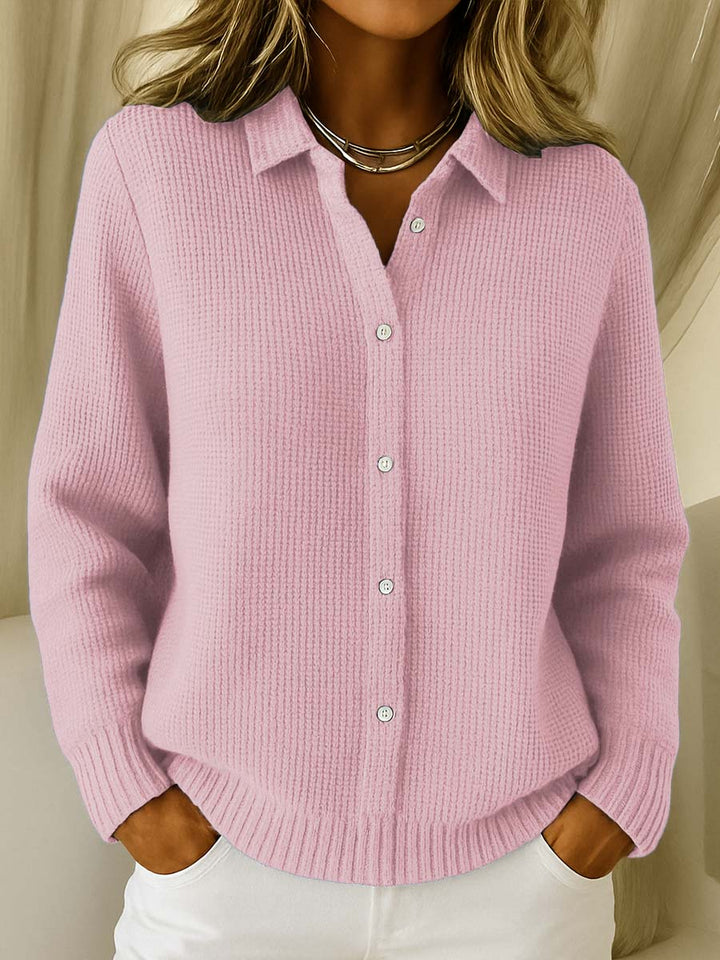 Katie | Knitted Button Cardigan