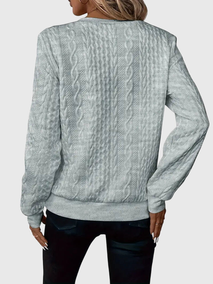 Sweater with Zipper