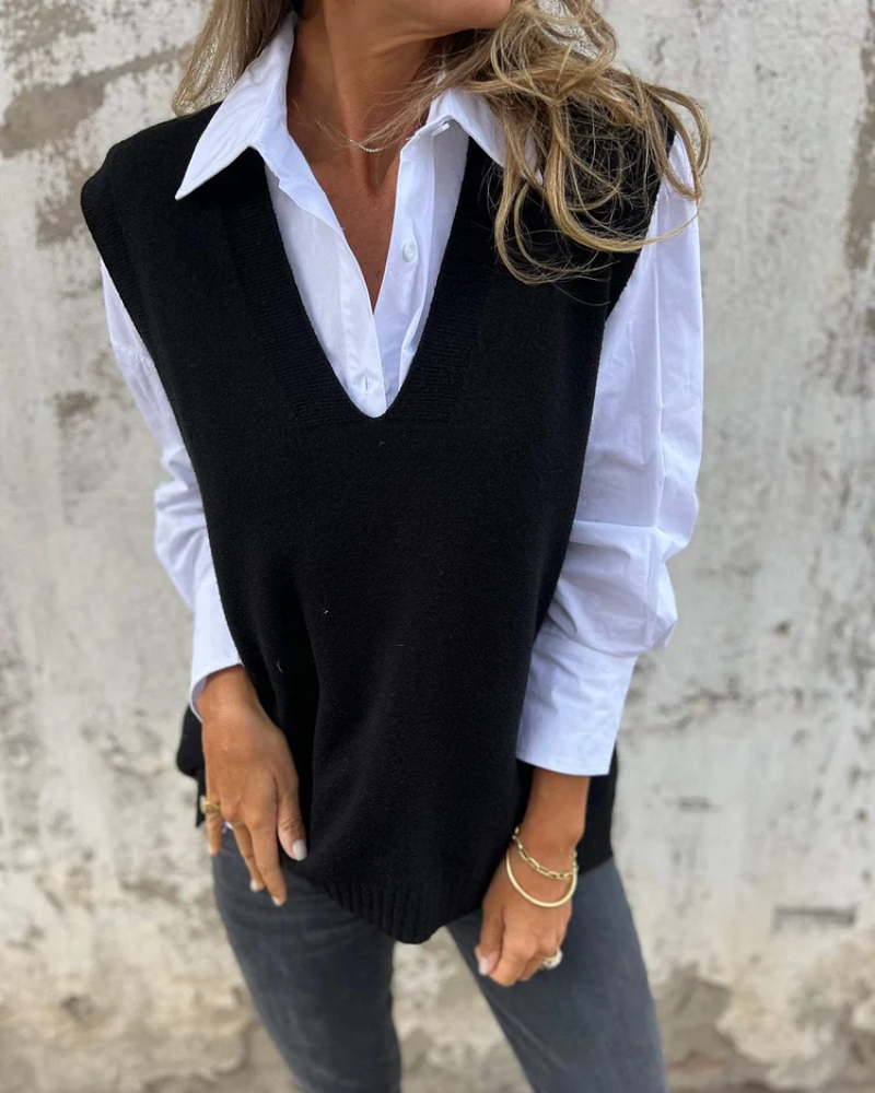 Knit Sweater Vest