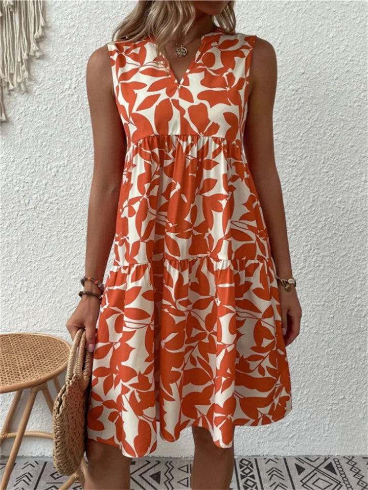 TASHA | FLOWY MIDI DRESS THAT BLOOMS