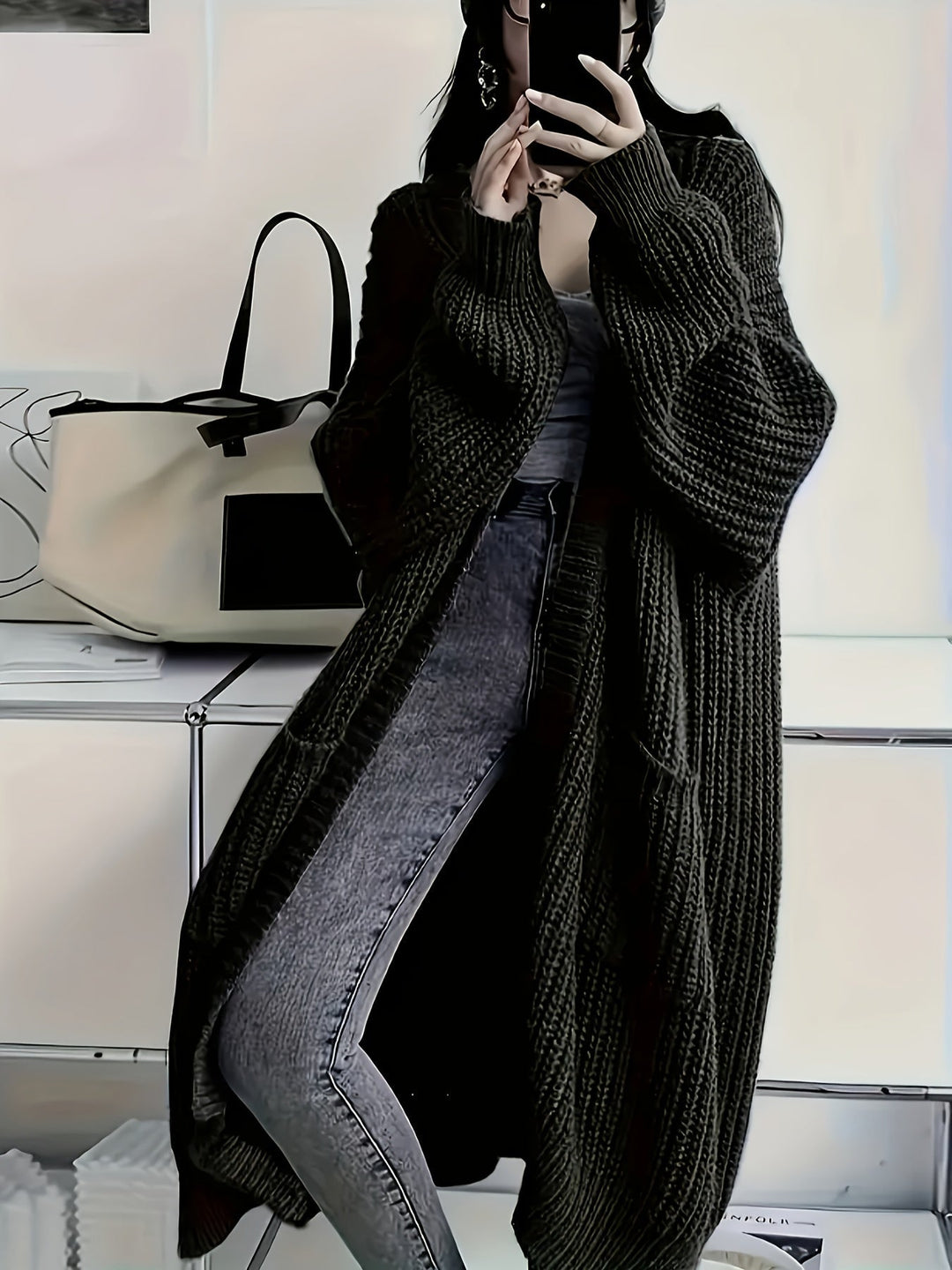 Cozy Confidence Longline Cardigan