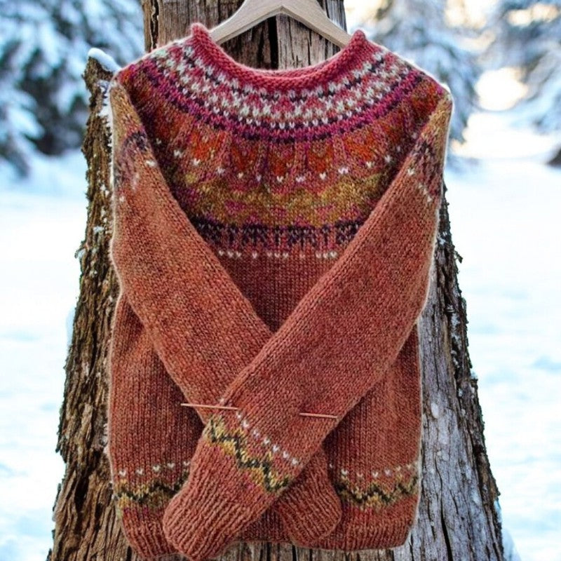 Elegant Vintage Icelandic Pullover