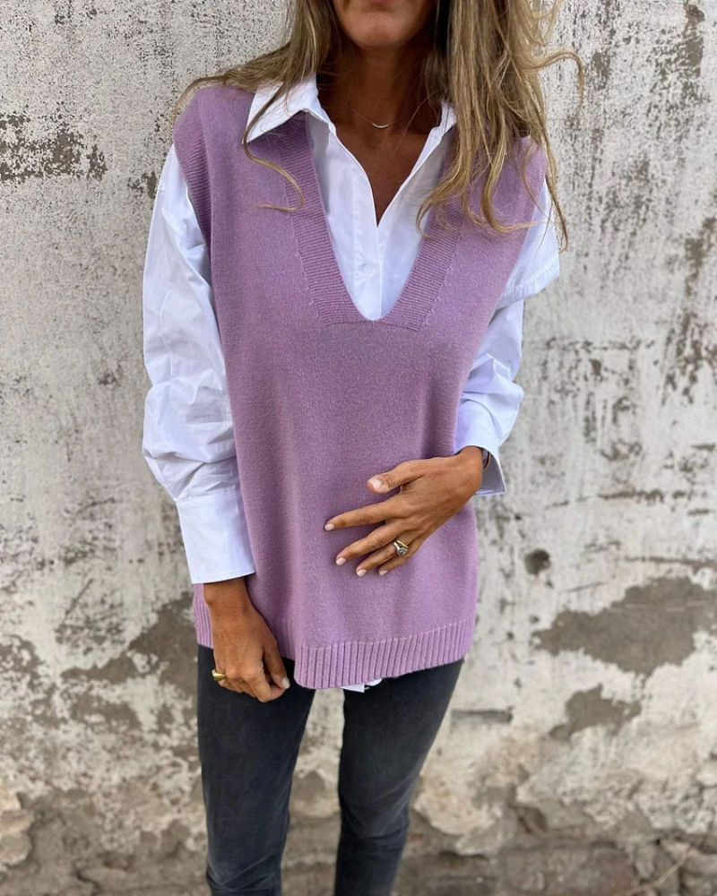 Knit Sweater Vest