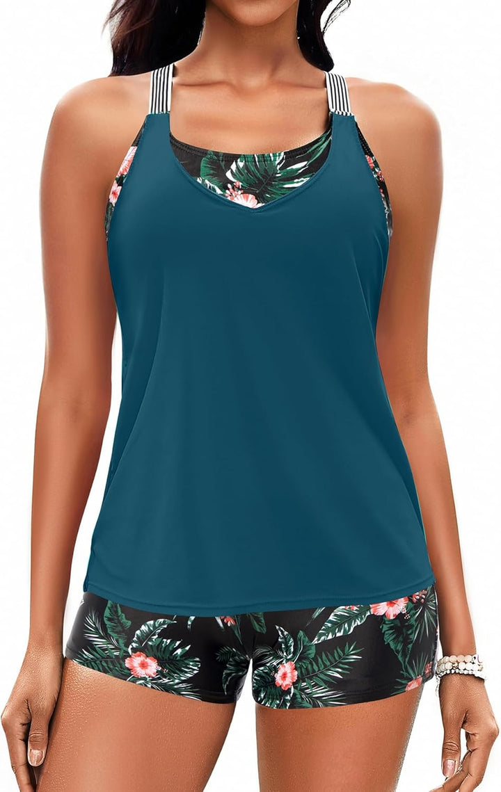 Waveside Two-Piece Tankini