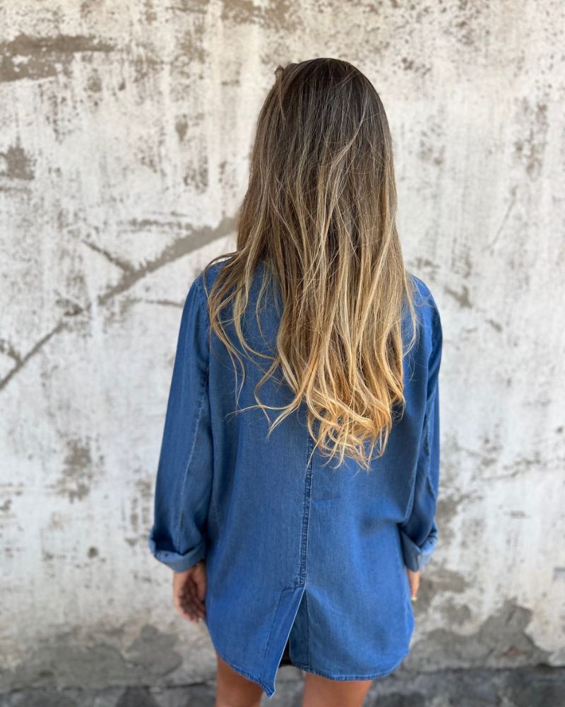 CASUAL DENIM BLAZER