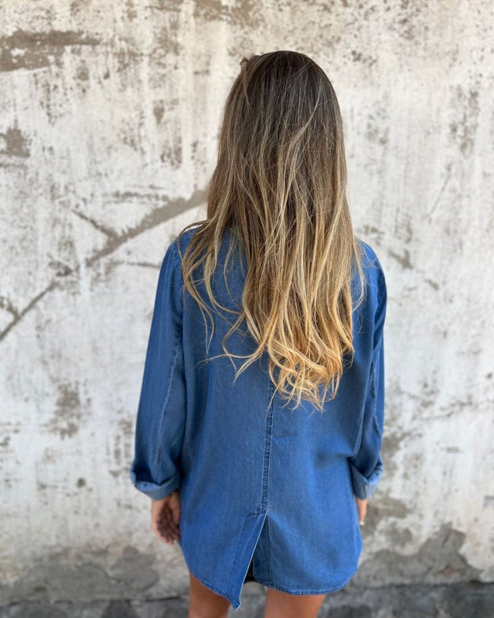 CASUAL DENIM BLAZER