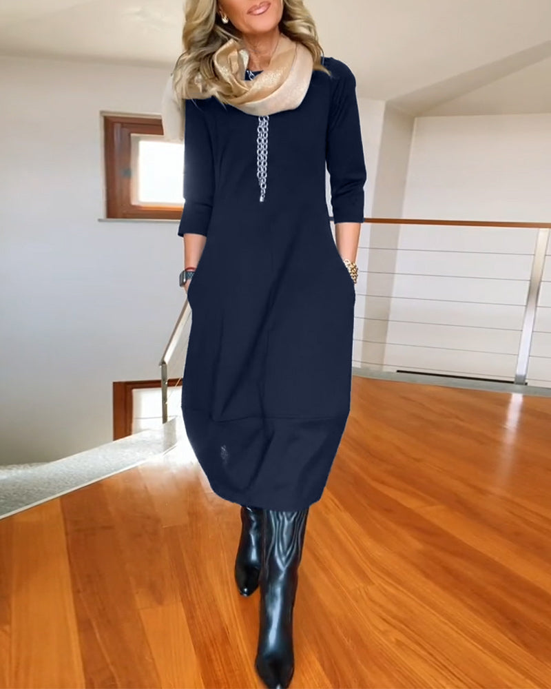 Elegant Midi Dress