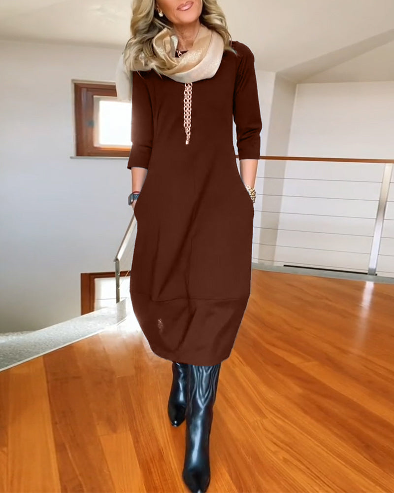 Elegant Midi Dress