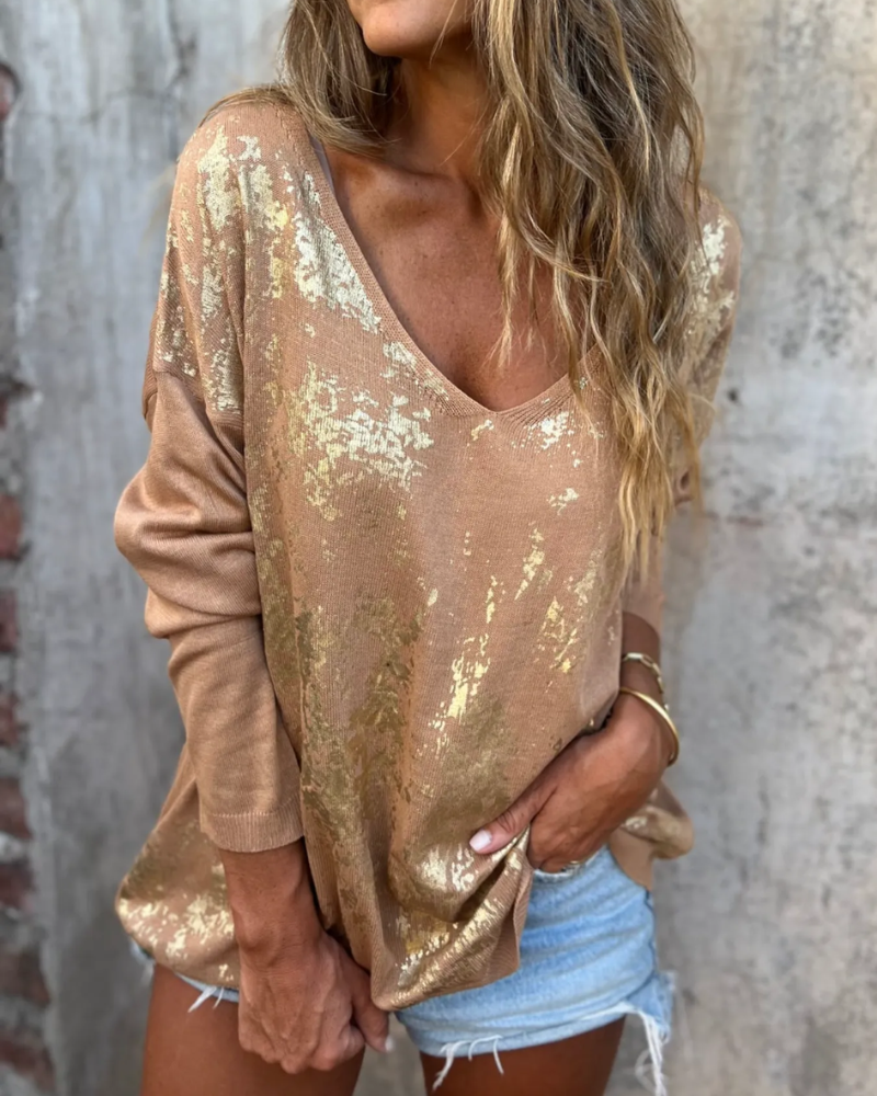 CASUAL KNITTED TOP