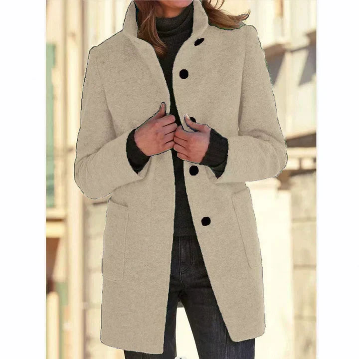 Sleek Windbreaker Coat