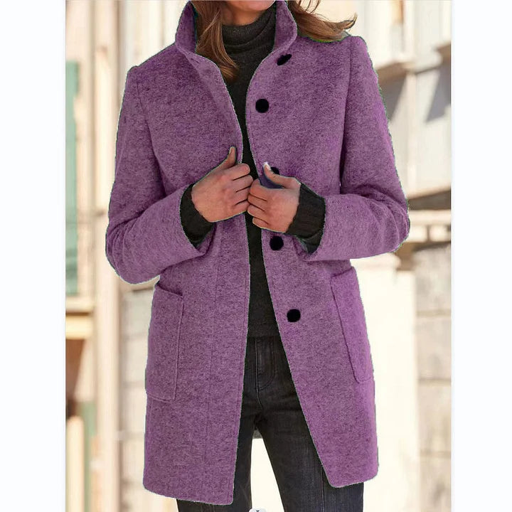 Sleek Windbreaker Coat