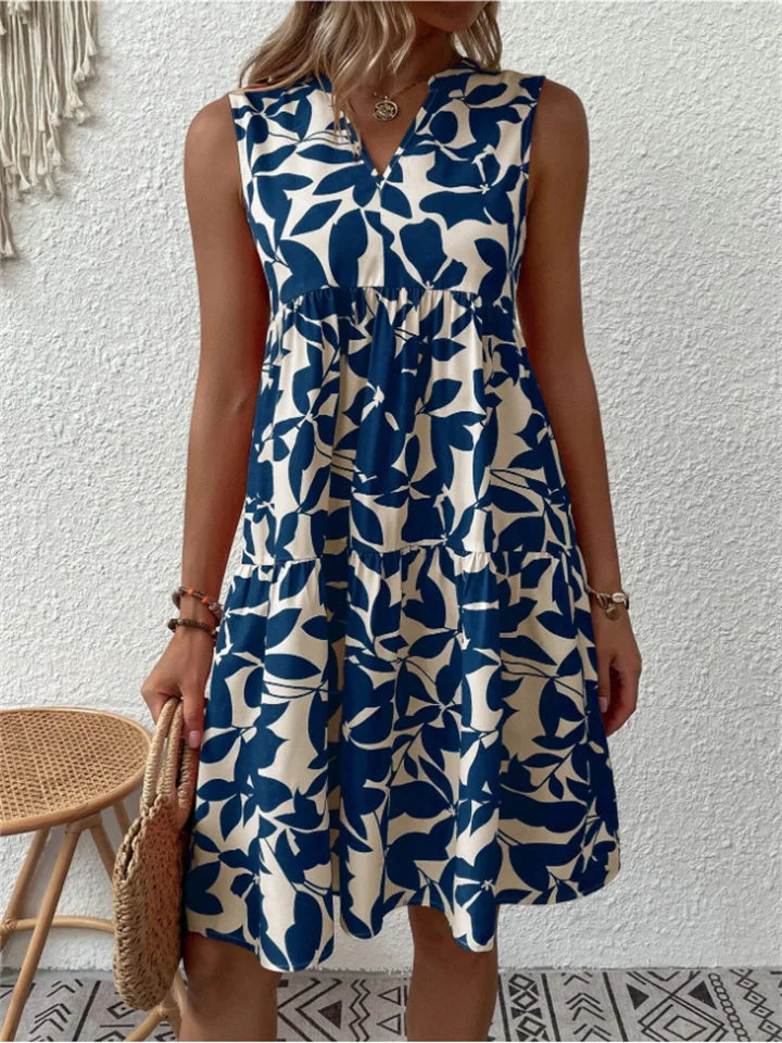 TASHA | FLOWY MIDI DRESS THAT BLOOMS