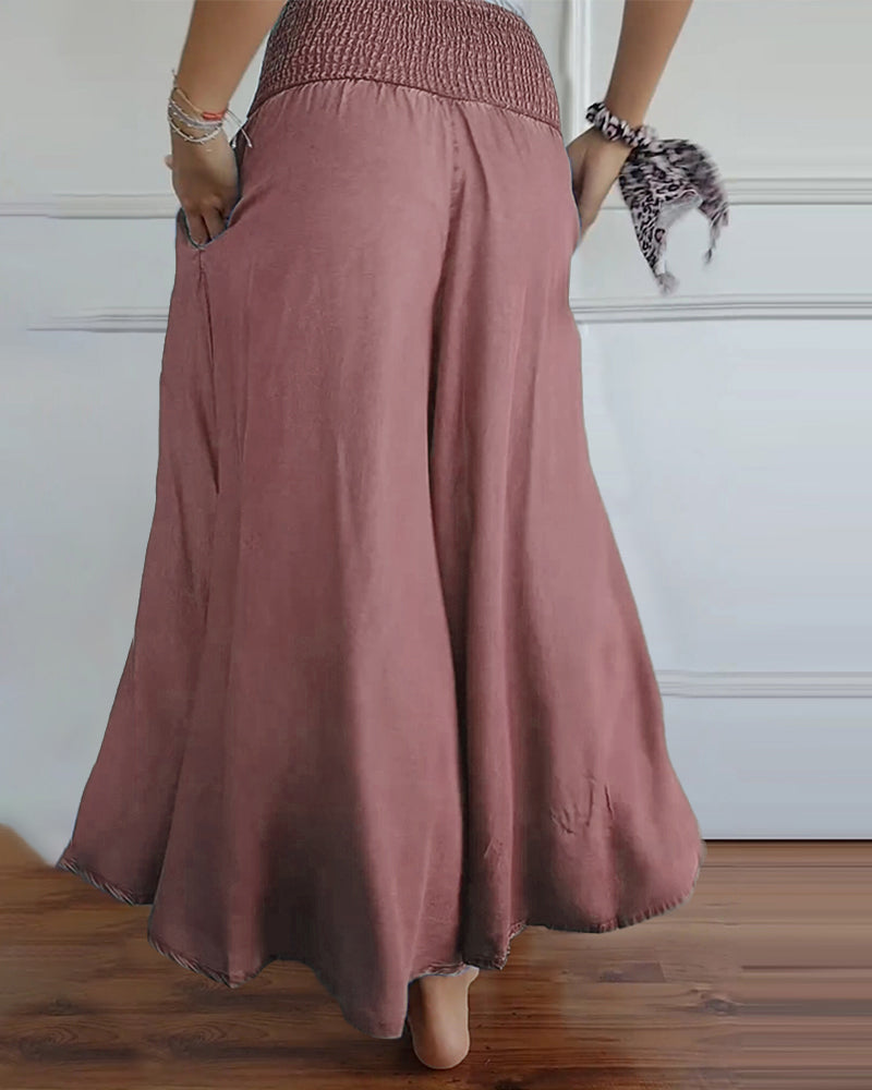Reina - Comfy Wide-Leg Trousers