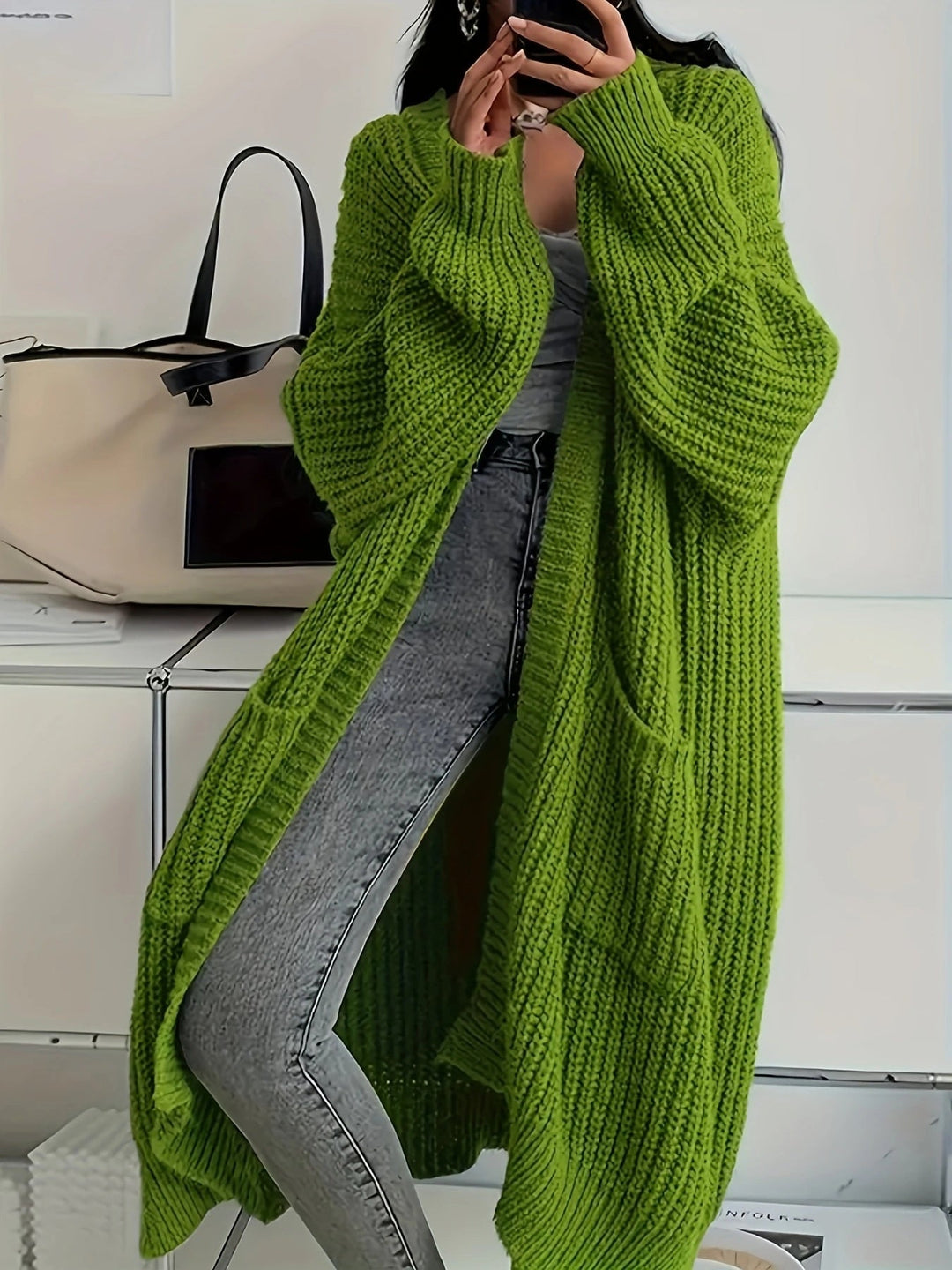 Cozy Confidence Longline Cardigan