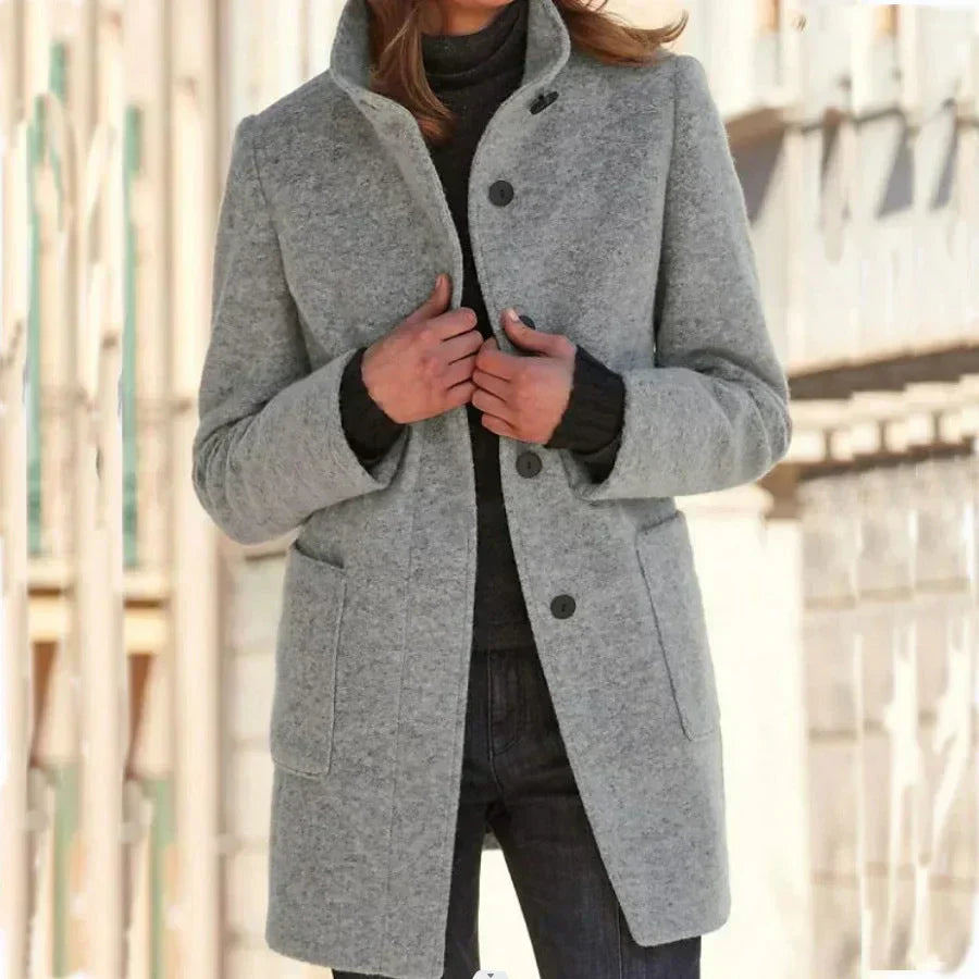 Sleek Windbreaker Coat