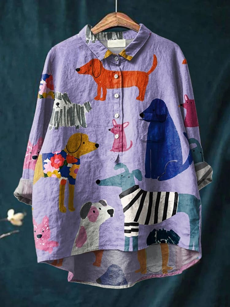 Colorful Pups Shirt