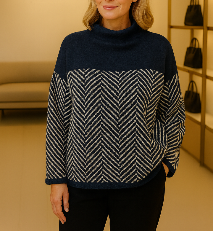Cotton Turtleneck Sweater