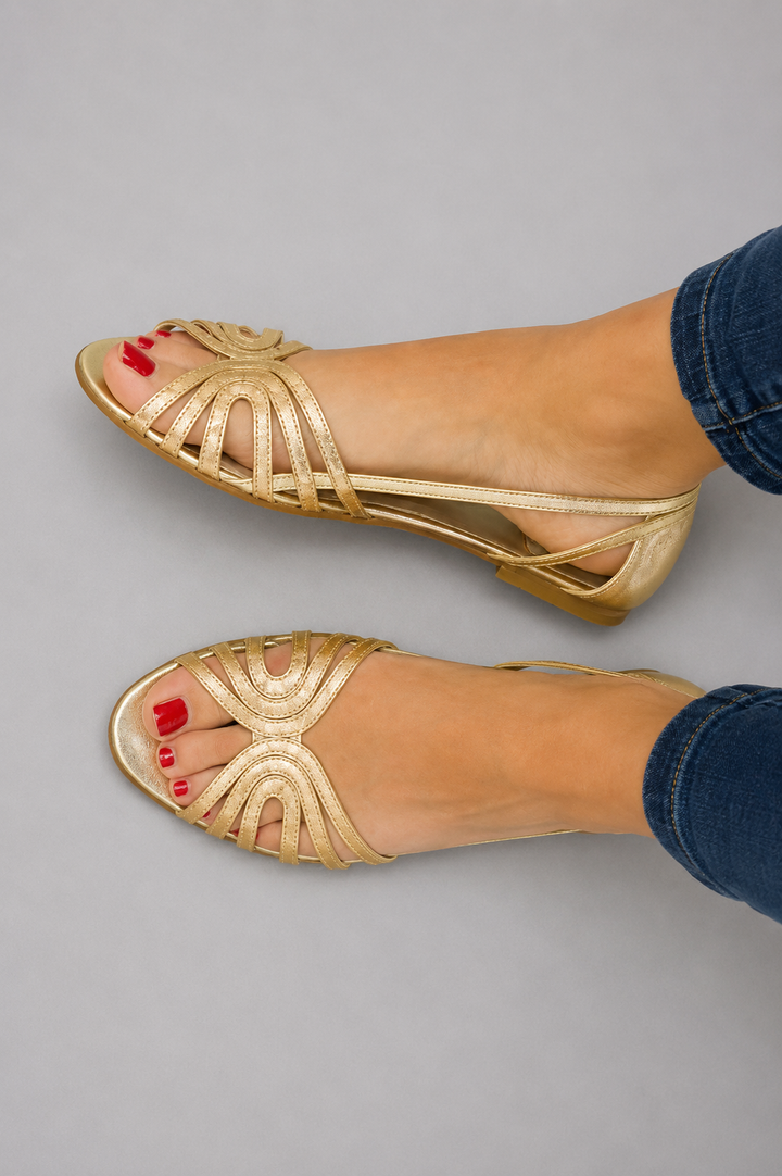 Éléonore | Golden Sandals Summer Light