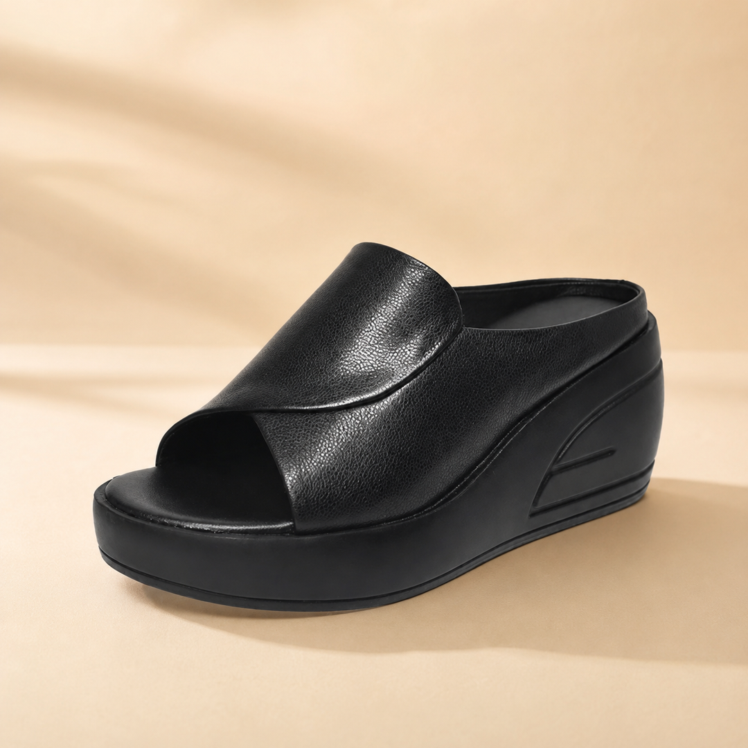 Orthopedic Slip-on Wedge Sandals
