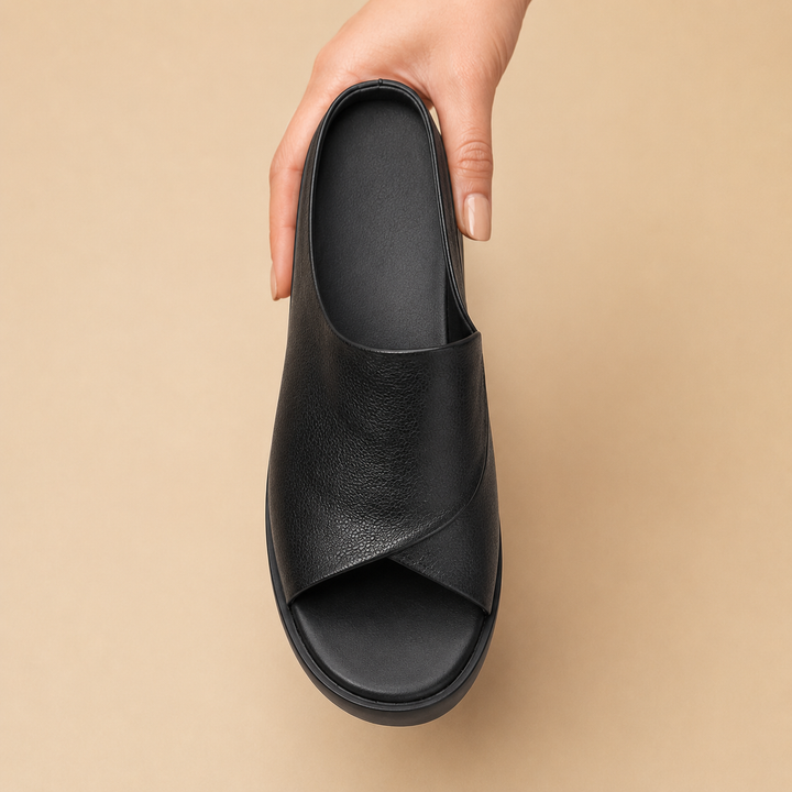 Orthopedic Slip-on Wedge Sandals