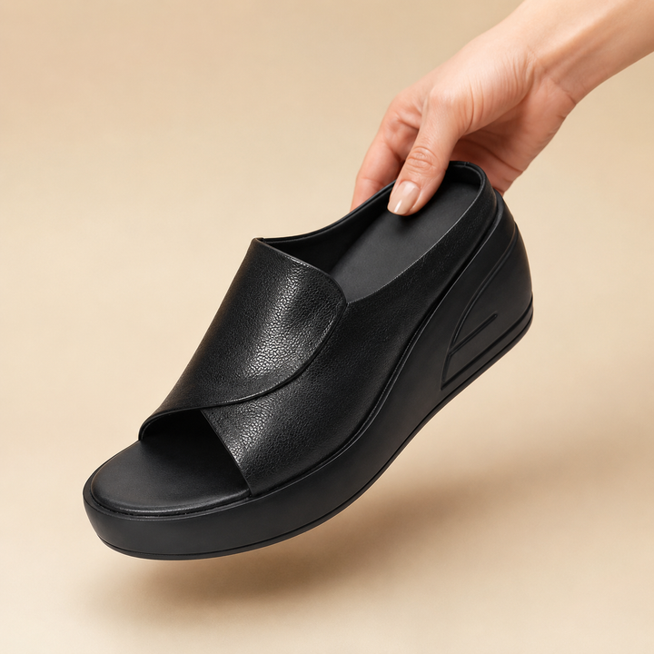 Orthopedic Slip-on Wedge Sandals