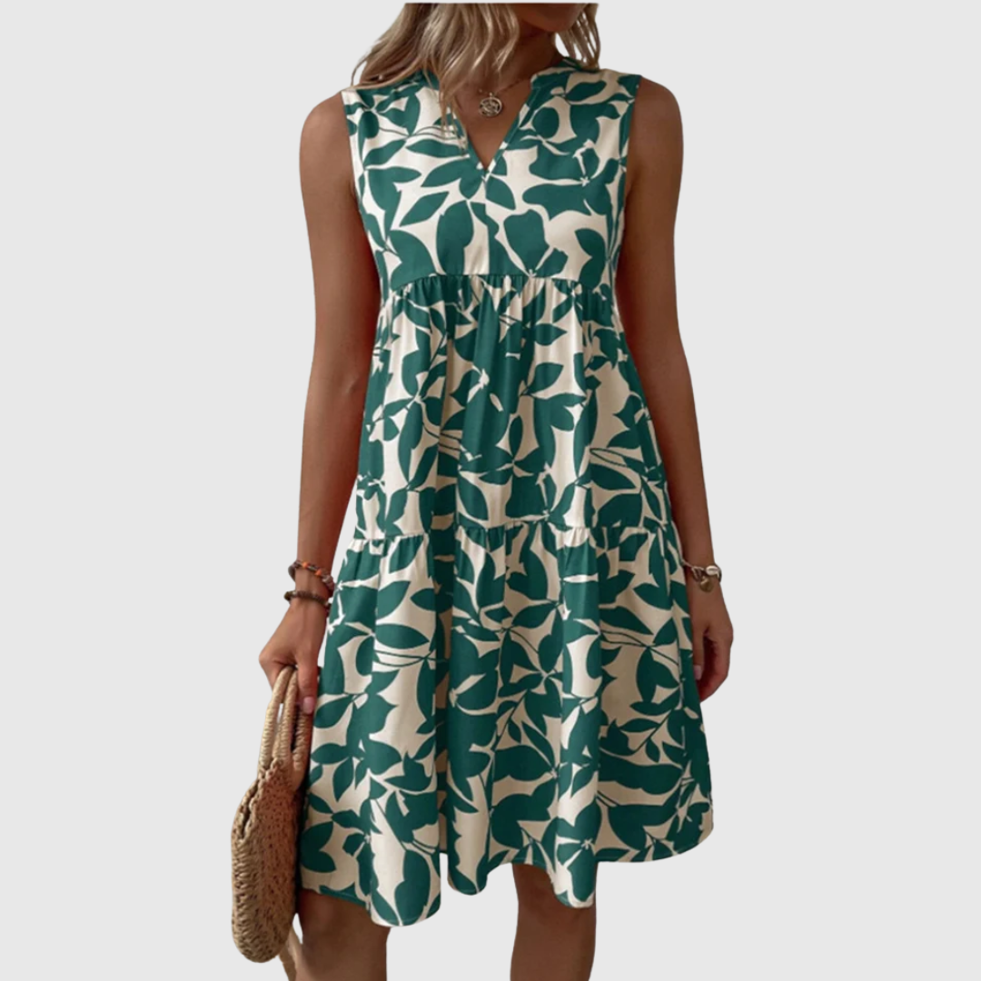 TASHA | FLOWY MIDI DRESS THAT BLOOMS