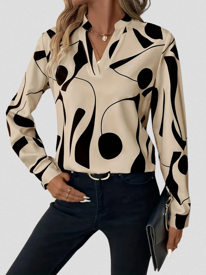 SATIN LOOK BLOUSE