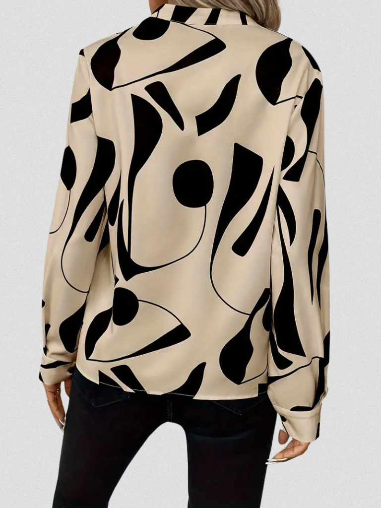 SATIN LOOK BLOUSE