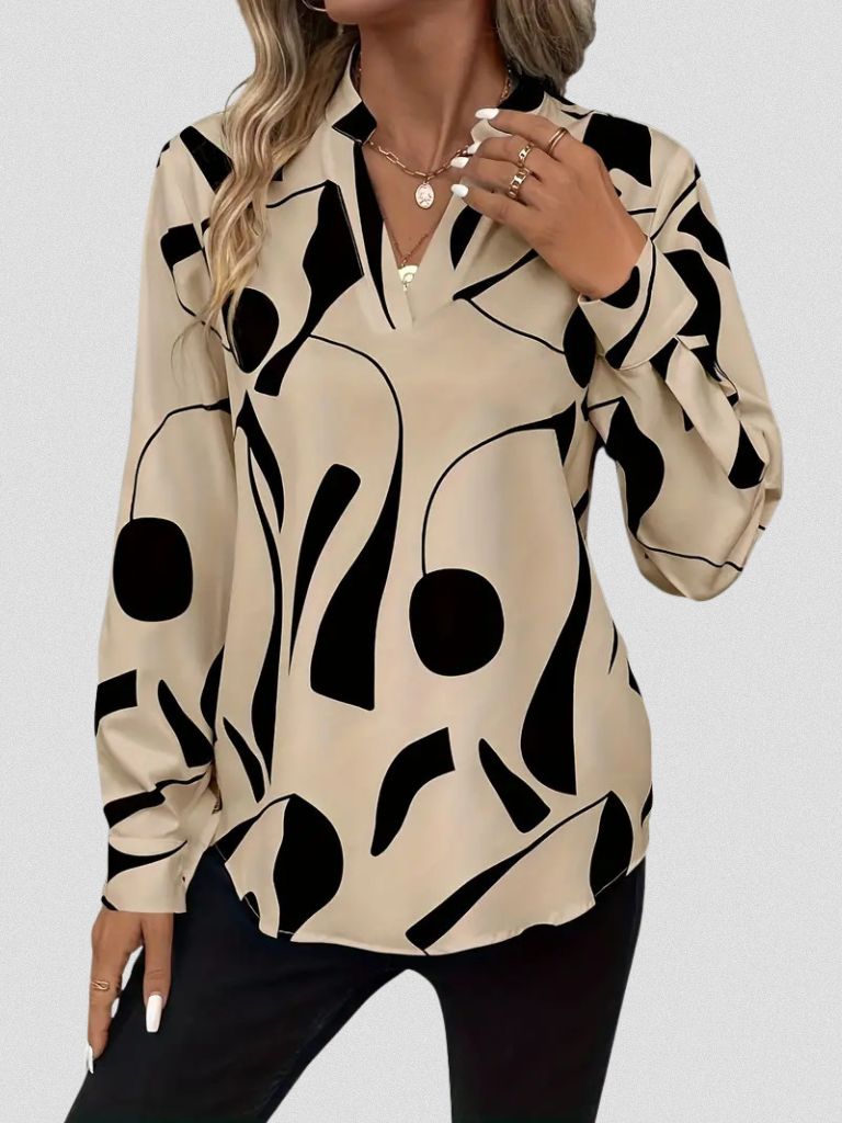 SATIN LOOK BLOUSE