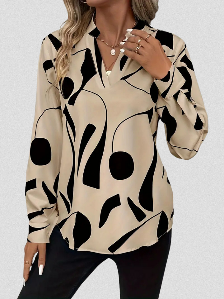 SATIN LOOK BLOUSE
