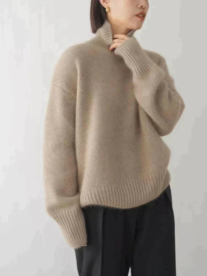 Elegant Soft Turtleneck Sweater