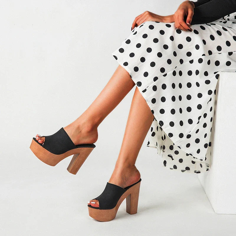 Aurora | Stylish Modern Platform Clogs