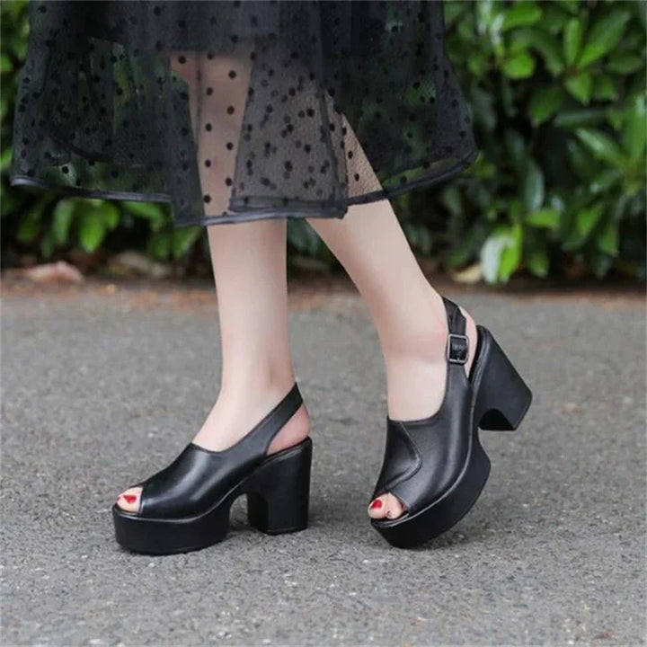 Alessandra | Elegant Platform Sandals