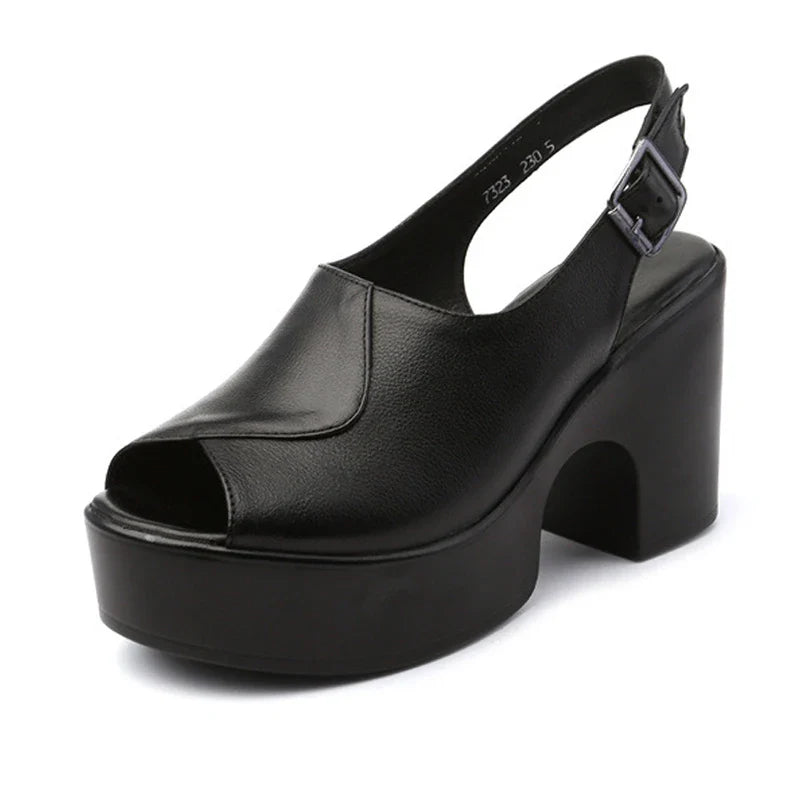 Alessandra | Elegant Platform Sandals