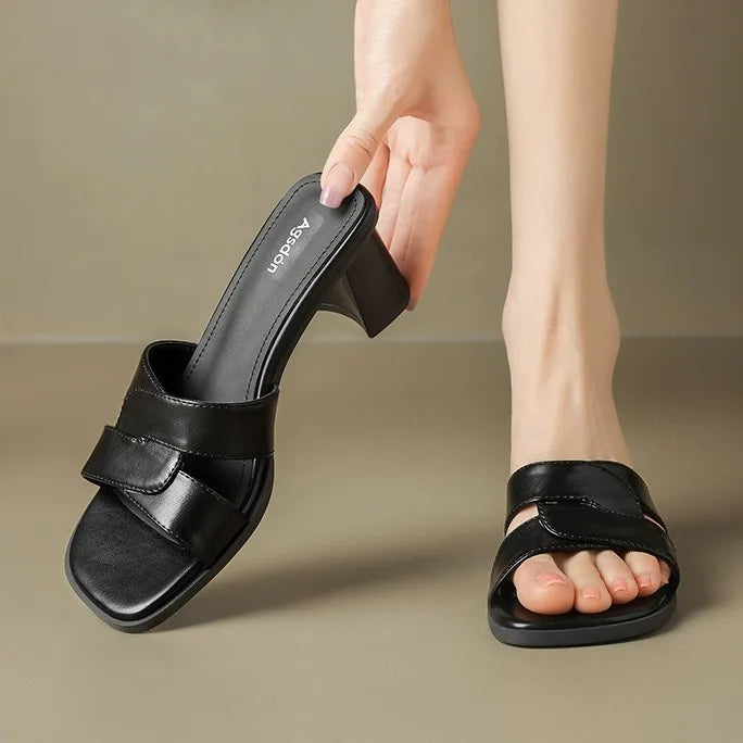 Sofia | Chic Low-Heel Sandals