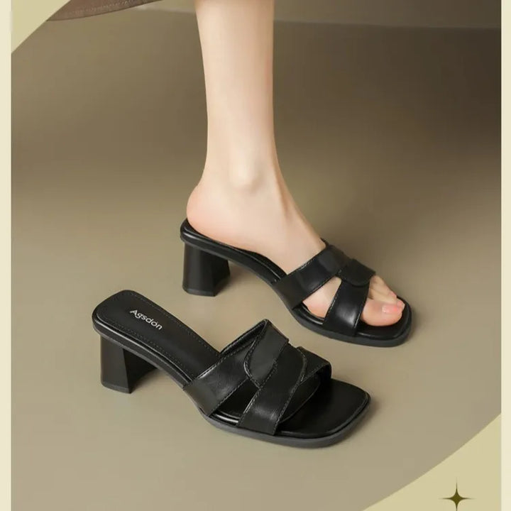 Sofia | Chic Low-Heel Sandals