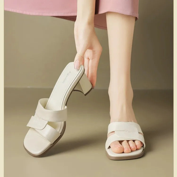 Sofia | Chic Low-Heel Sandals