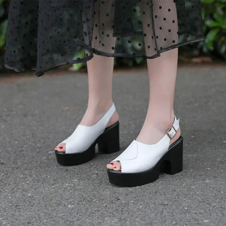 Alessandra | Elegant Platform Sandals
